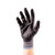 Nitrile Coated Glove, Black, X-Large, 12 Pairs/Bag