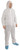 Polypropylene Coverall, White, Large, 25/Case
