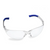 Wrap Around Safety Glasses, Anti-Fog Clear, 12/Box