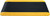 Diamond Spun Anti-Fatigue Mat, 3' x 5', Black / Yellow