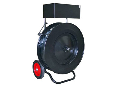 Drop String Cart Steel Strap Dispenser Cart