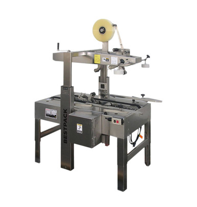 BestPack MBD-S Stainless Steel Semi-Automatic Uniform Case Sealer