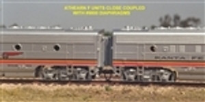 HO Athearn F Unit Connection Kit, 3 Pack (gray) HO Athearn F Unit Connection Kit, 3 Pack (gray)
