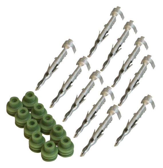 Msd Ignition 10 Male Pins And Seals 8190