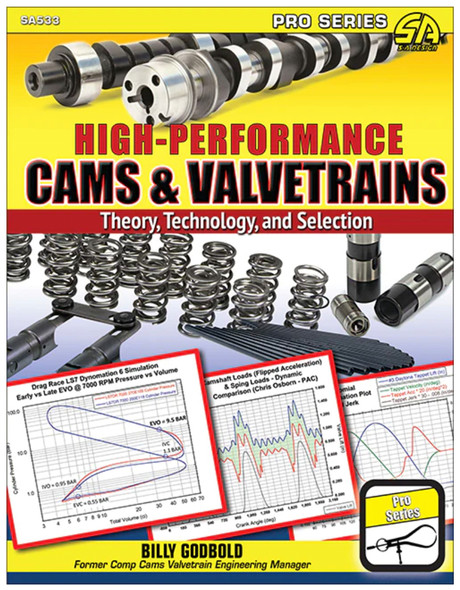 S-A Books High Performance Cams And Valvetrain Sa533