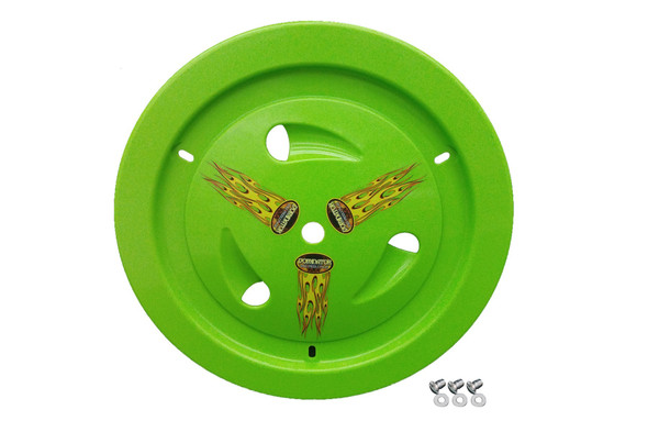 Dominator Racing Products Wheel Cover Dzus-On Xtr Green Real Style 1007-D-Xg