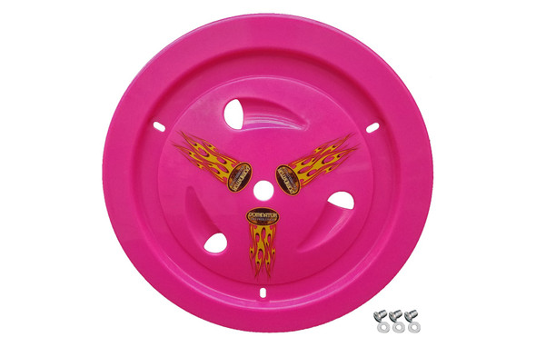 Dominator Racing Products Wheel Cover Dzus-On Pink 1013-D-Pk