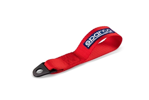 Sparco Tow Strap Red Fia 01637Rs