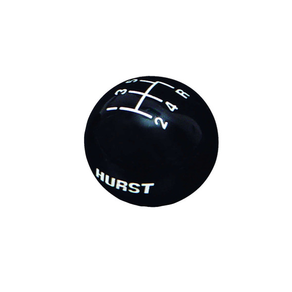 Hurst Shift Knob - W/5-Speed Pattern - Black 1630125