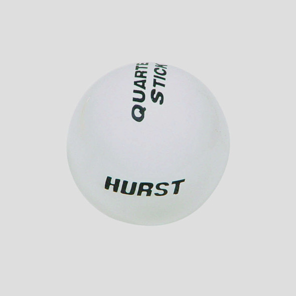 Hurst Quarter Stick Knob-White 1631036