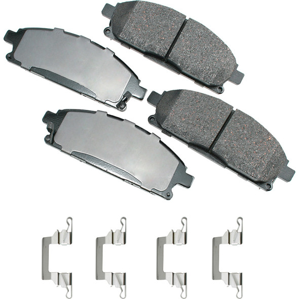 Akebono Brake Corporation Brake Pads Front Acura Mdx 03-06 Quest 04-09 Act691A