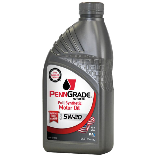 Penngrade Motor Oil Penngrade Full Synthetic 5W20 1 Quart Bpo62826