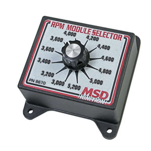 Msd Ignition 3000-5200 Rpm Module Selector 8670