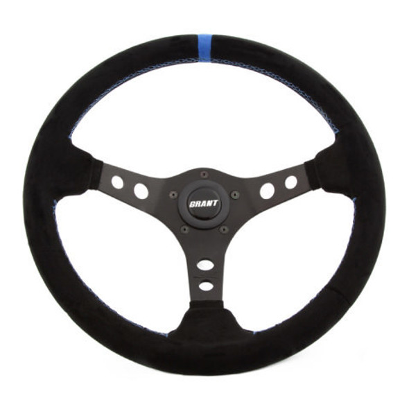 Grant Suede Racing Steering Wheel W/Center Marker 696