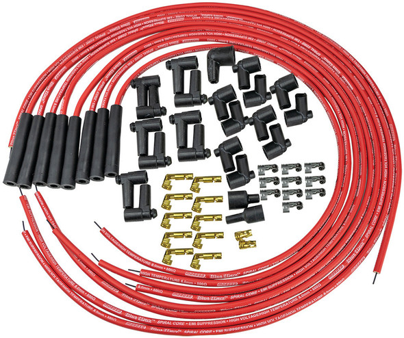 Moroso Blue Max Ignition Wire Set - Red 73218