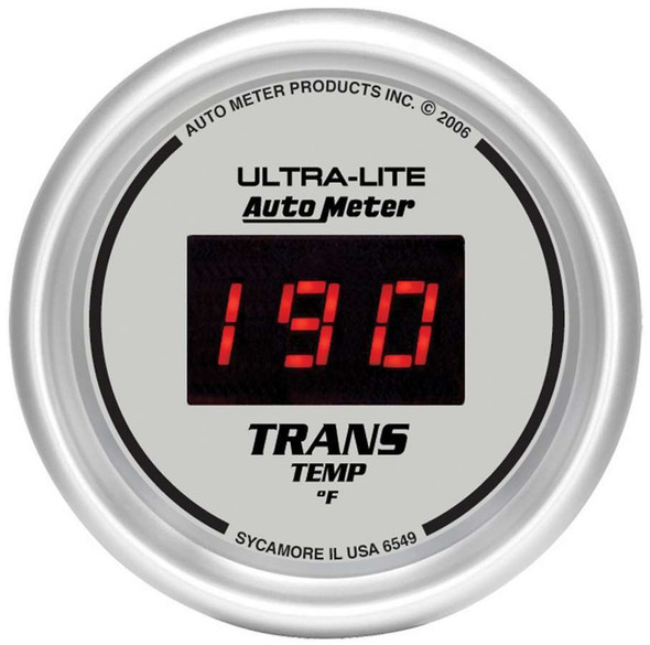 Autometer 2-1/16In Dg/S Trans Temp Gauge 6549