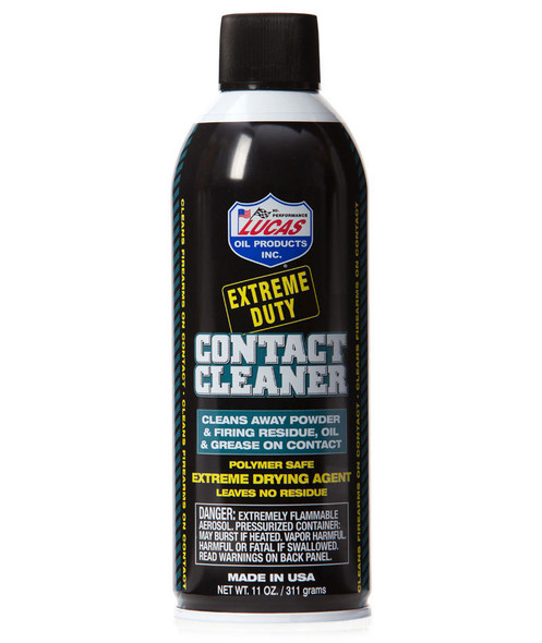 Lucas Oil Extreme Duty Contact Cleaner 11 Ounce Luc10905
