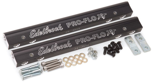 Edelbrock Efi Fuel Rail Kit Bbm Pro Flo Xt 3644
