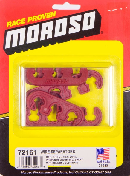 Moroso Red Spark Plug Wire Separator 72161