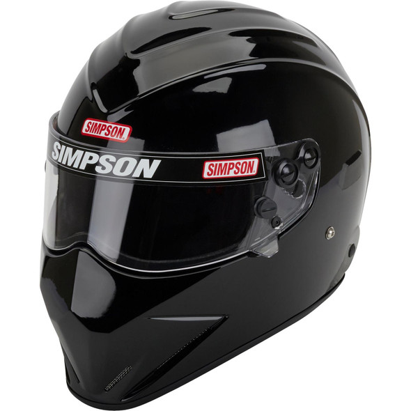 Simpson Safety Helmet Diamondback 7-3/8 Black Sa2020 7297382