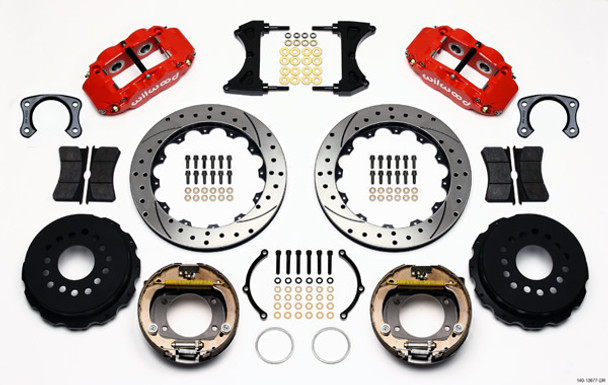 Wilwood Brake Kit Big Ford Rear New Style 2.5In Offset 140-13677-Dr