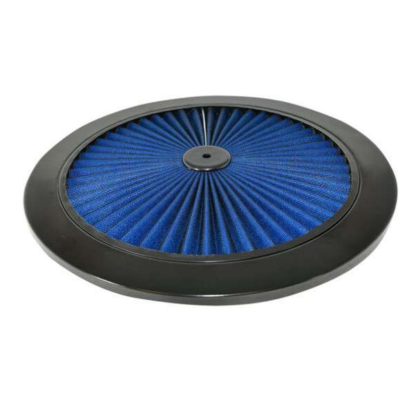 Specialty Products Company Air Cleaner Top 14In Flow-Thru Blue Filter 7110Abl
