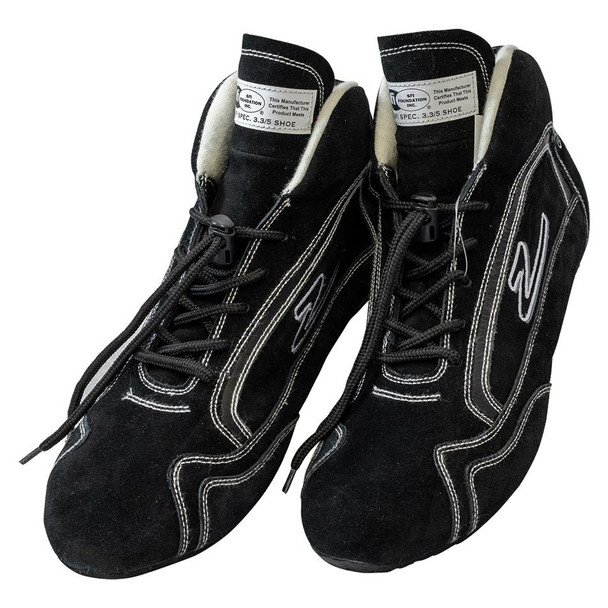 Zamp Shoe Zr-30 Black Size 9 Sfi 3.3/5 Rs00100309