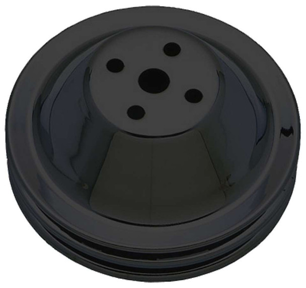 Trans-Dapt Sbc Swp Water Pump Pulley 2 Groove Black 8601