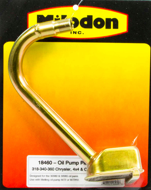 Milodon Oil Pump Pick-Up 18460