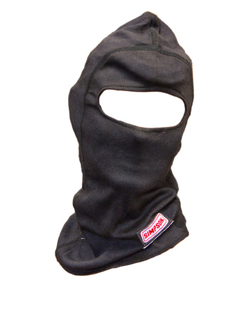 Simpson Safety Carbon X Head Sock Single Eyeport Black 23000C