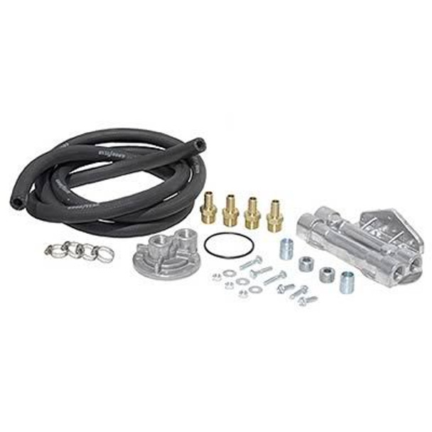 Perma-Cool Oil Filter Relocation Kit Dual Thread 1In-16 10756