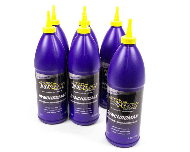 Royal Purple Synchromax Manual Trans Fluid Case 6X1Qt Bottles 6512