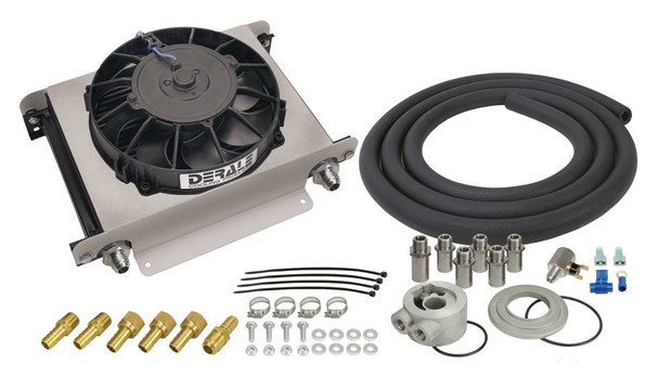 Derale Hyper-Cool Engine Oil Cooler Kit (-8An) 15660