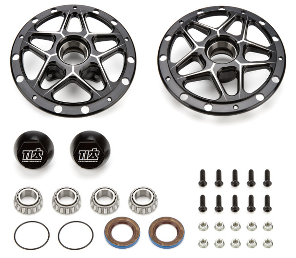 Ti22 Performance Direct Mount Front Hubs Forged Black Tip2800