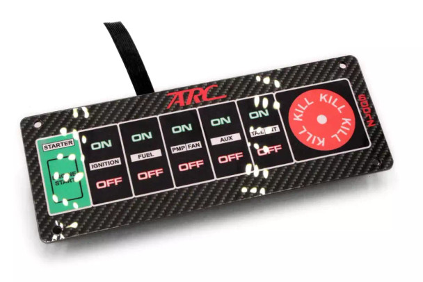 Auto Rod Controls 6001Z Control Panel - Dash/Panel Mount 6001Zd-Wh