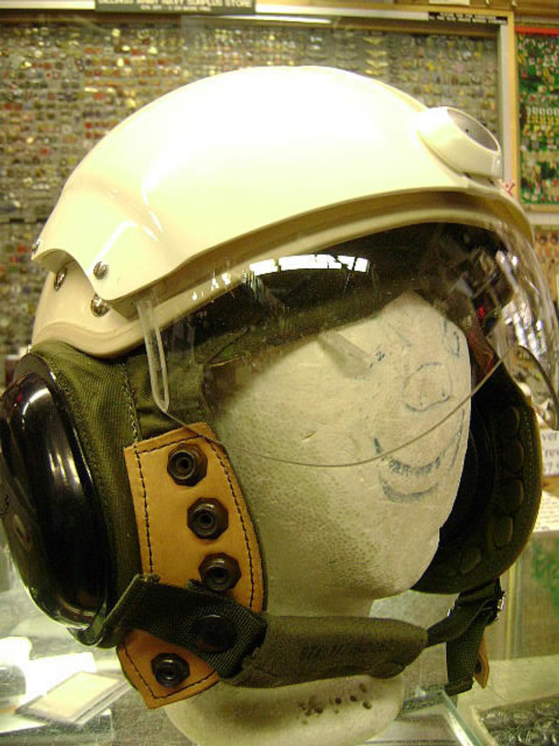 Canadian Air Force Flight Helmet (New, Dated 1987) Billings Army Navy