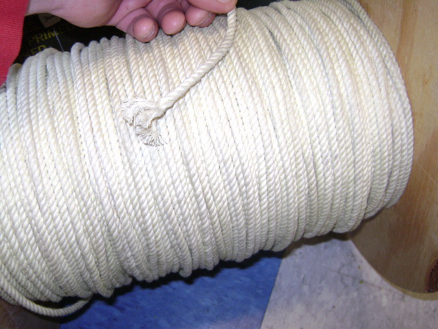Industrial 1/4″ Cotton Rope - Billings Army Navy Surplus Store