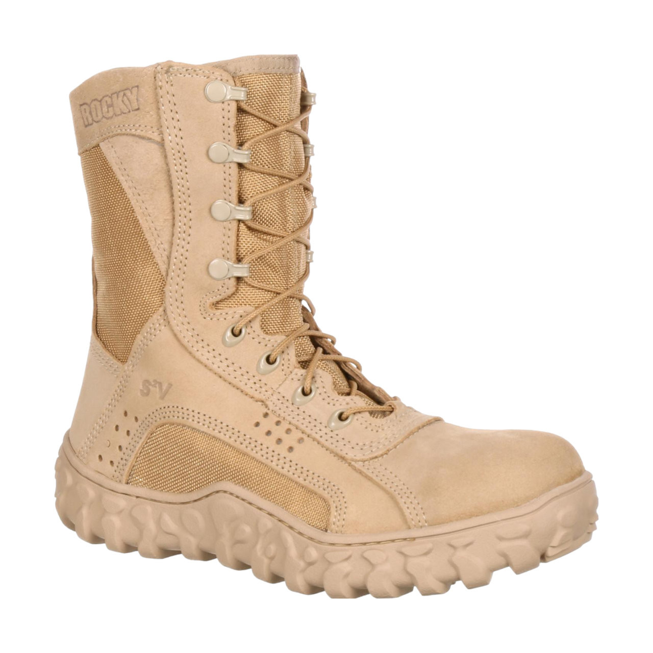 Rocky Men's S2V 101 Tactical Military Boots (tan) - Billings Army