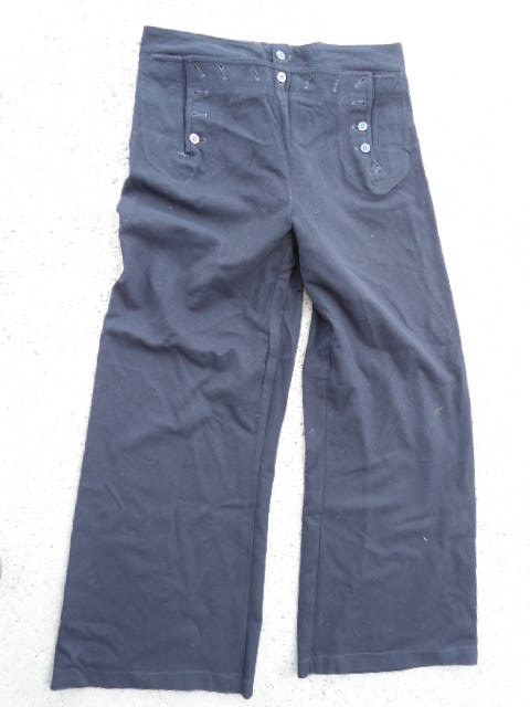 Vintage US Navy 13 Button Wool Trousers - Billings Army Navy