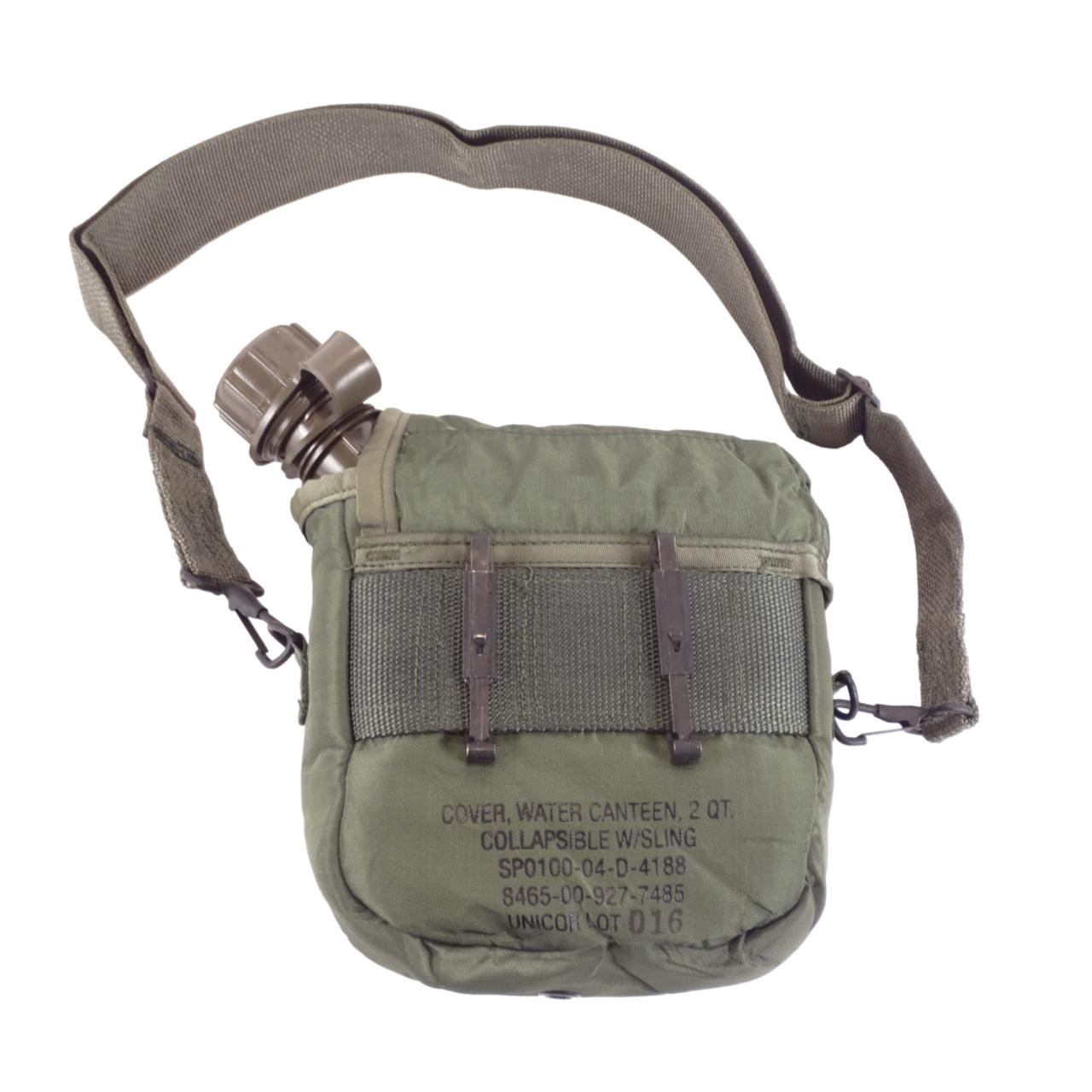 US Military 2 Qt Collapsible Canteen Cover - Billings Army Navy