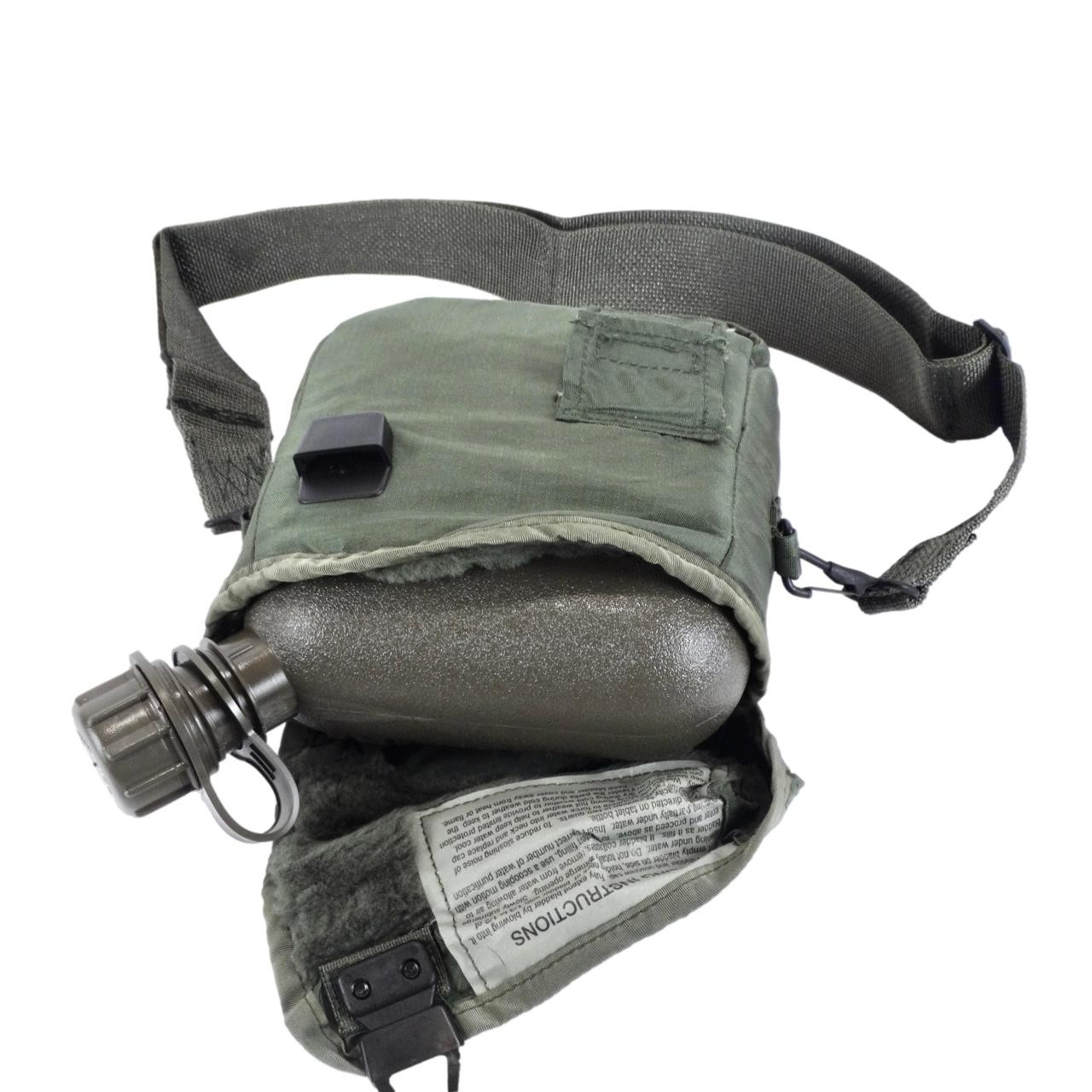 US Military 2 Qt Collapsible Canteen Cover - Billings Army Navy