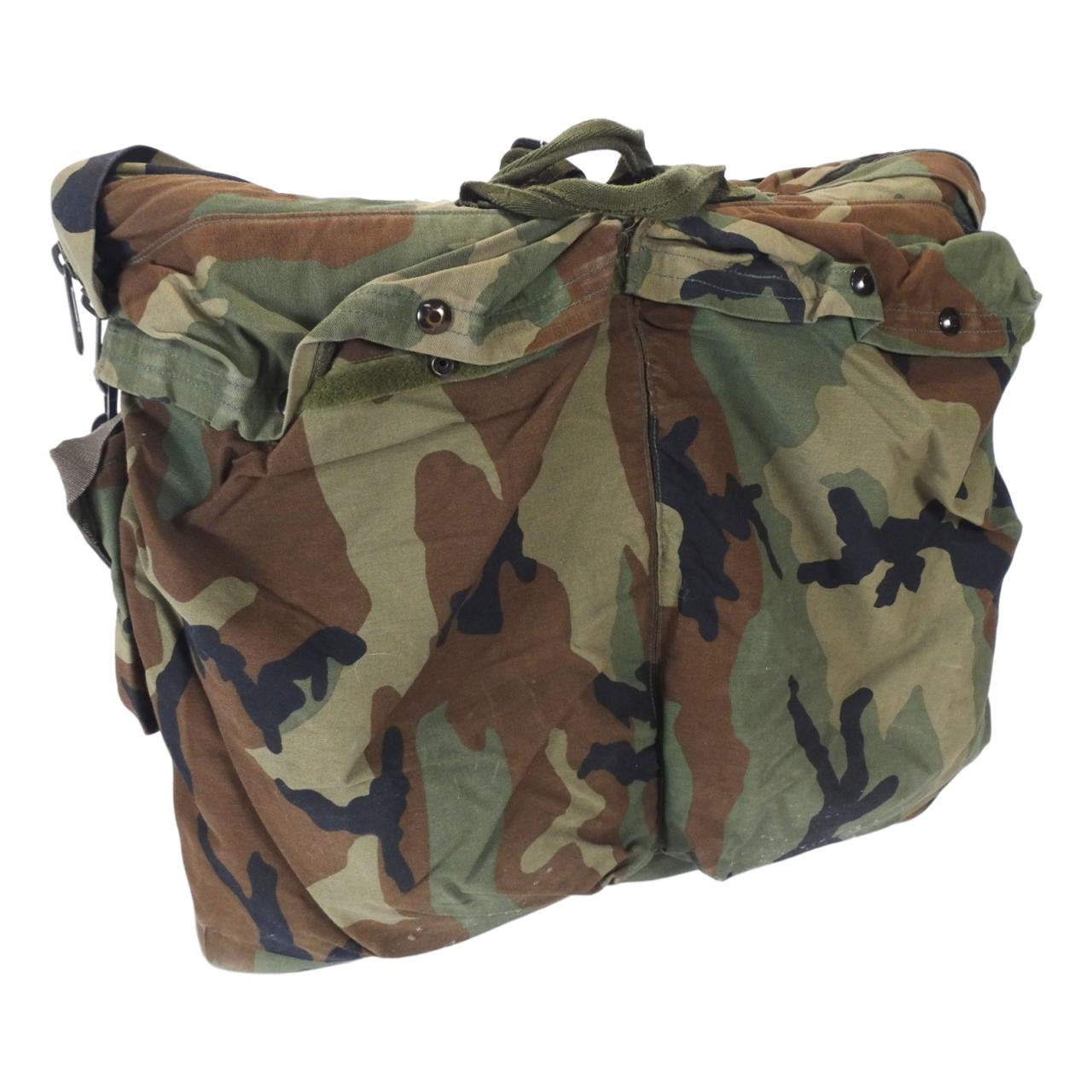バッグ US Army HGU-56/P Helmet BagWoodland Camo Flyers Helmet Bag HGU 56/P – Woodland Camo, USGI