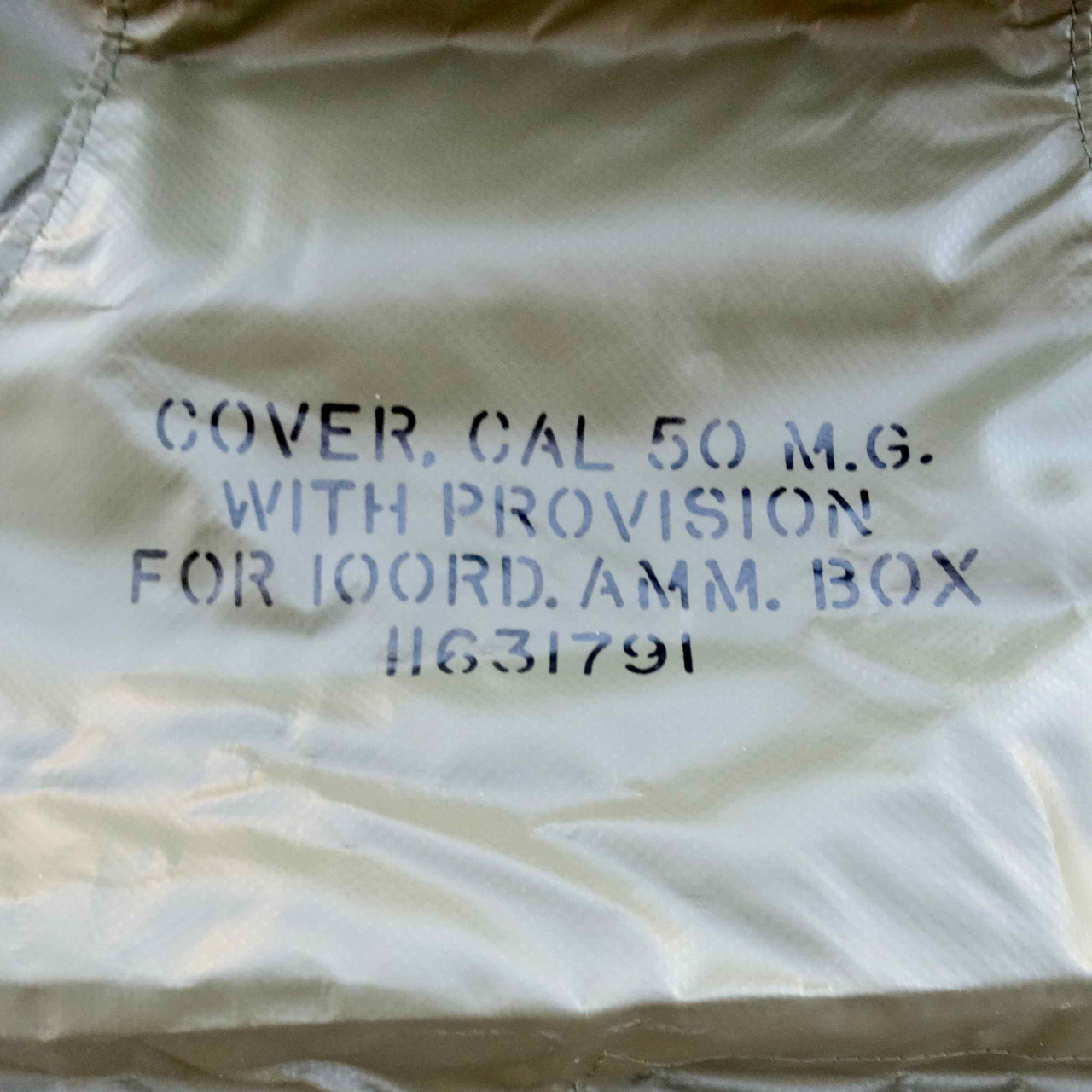 US Military Vinyl .50cal Machine Gun Cover