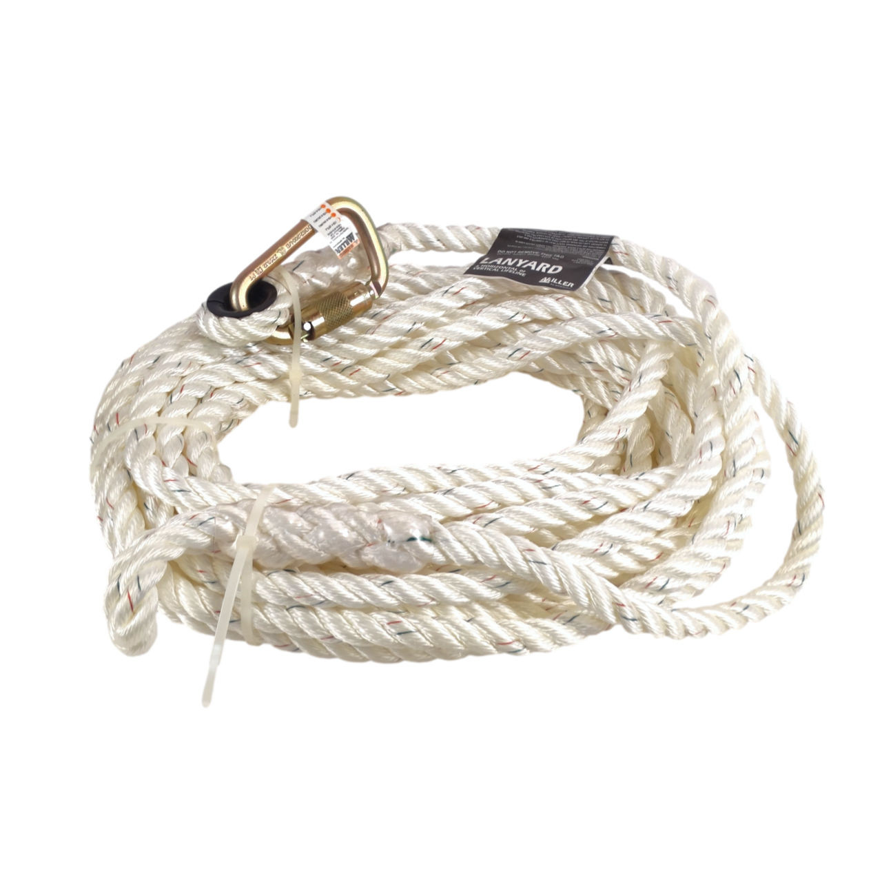 Fall Protection Rope End 50ft Vertical Lifeline Fall Protection Safety Rope