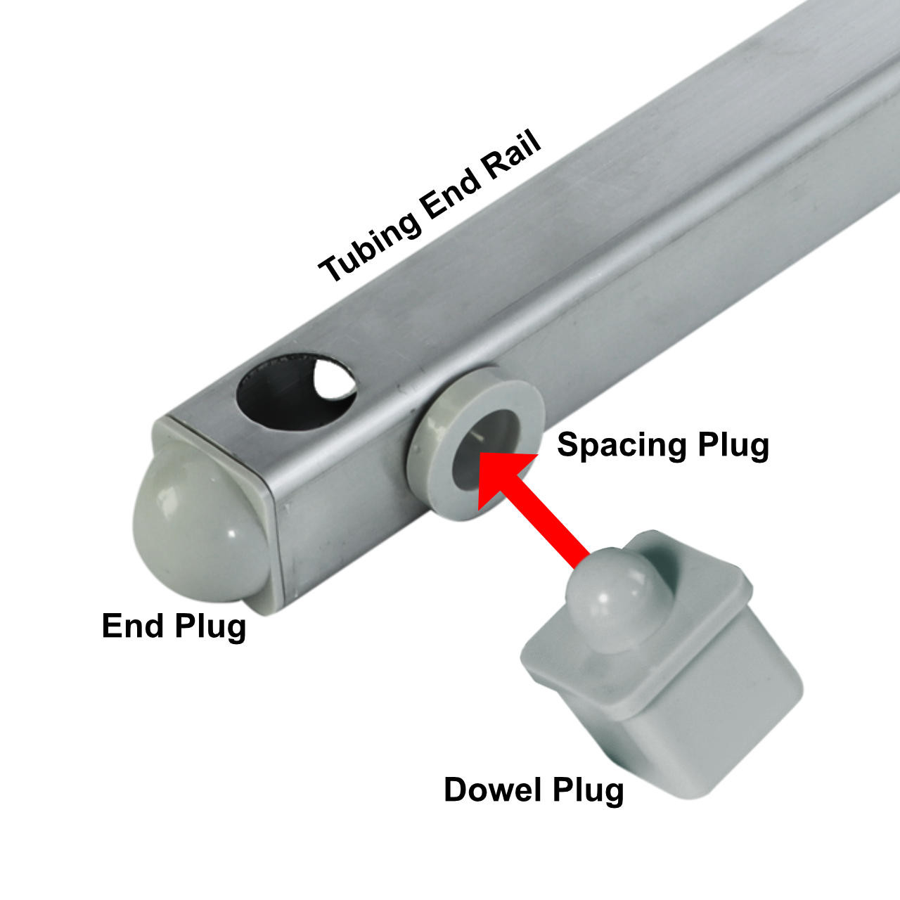 Folding Army Cot Replacement Parts - Mix & Match Spare Plugs