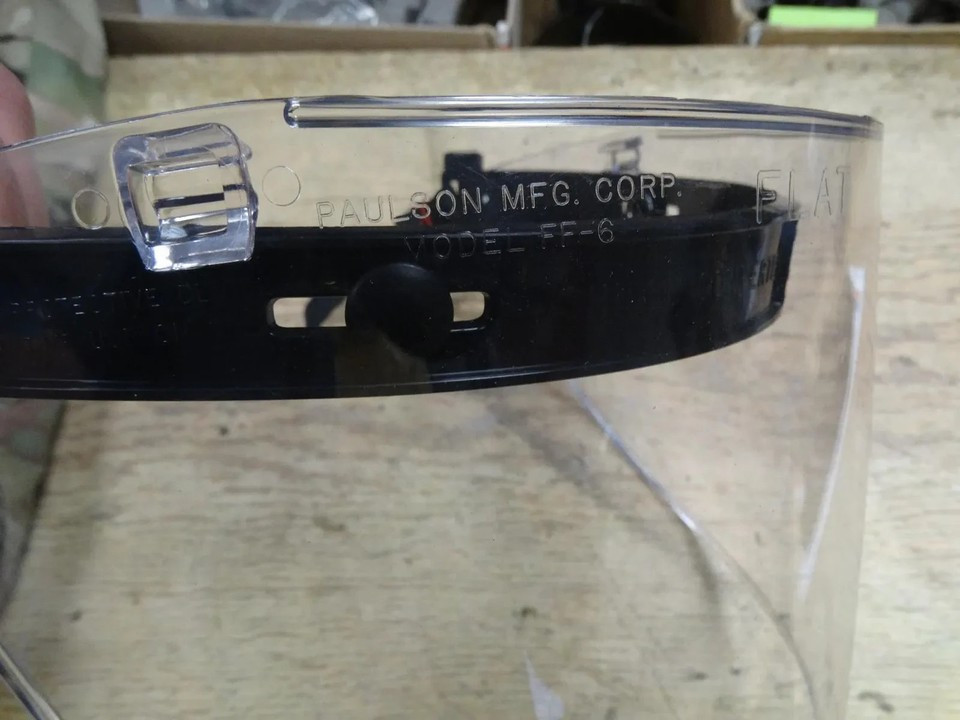 Paulson MFG. Corp. Helmet Visor FF-6