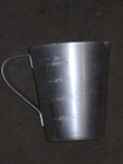 British Military Aluminum Measuring Cup