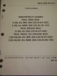 Transportability Guidance for M520 Cargo Truck
