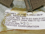 Gentex HGU-39/P Flyer’s Helmet