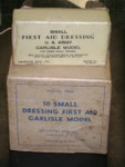 WWII U.S. Army First Aid Dressing (Carlisle model, box of 10)